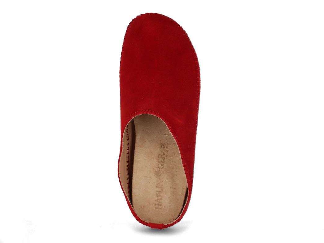 1 HAFLINGER-Leather-Slippers--Everest-Softino-Nubuck-Ruby #farbe_Red