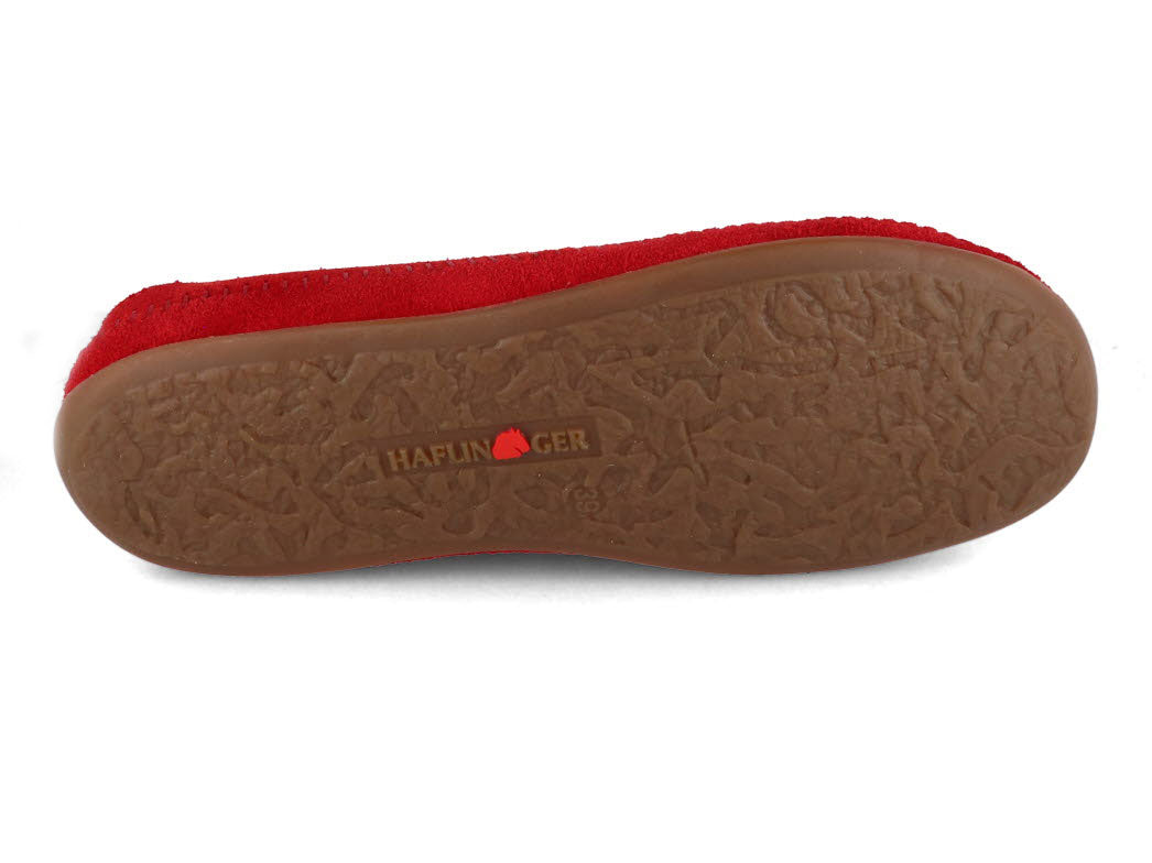 1 HAFLINGER-Leather-Slippers--Everest-Softino-Nubuck-Ruby #farbe_Red