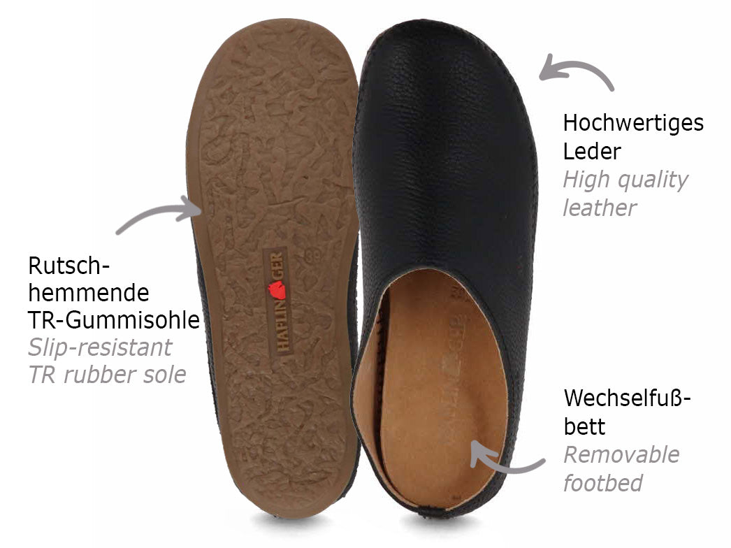 1 HAFLINGER-Leather-Slippers--Everest-Softino-Black #farbe_Black
