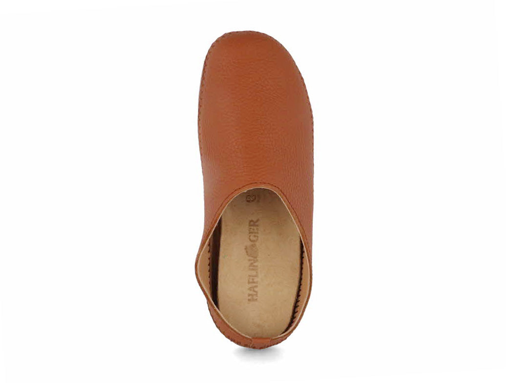 1 HAFLINGER-Women-Men-Leather-Slippers-Everest-Softino-camel #farbe_Brown