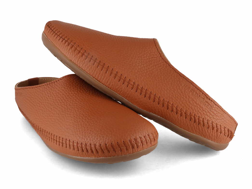 1 HAFLINGER-Women-Men-Leather-Slippers-Everest-Softino-camel #farbe_Brown