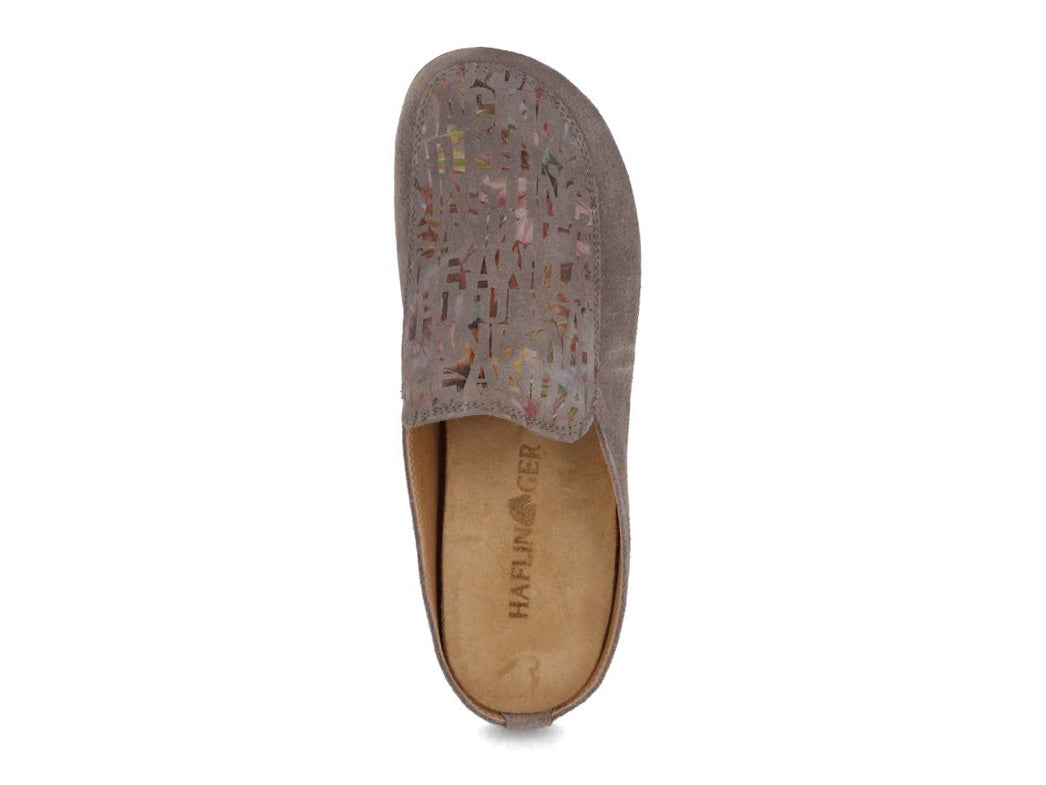1 HAFLINGER-Women-Slippers-Pantino-T-gray-words #farbe_Grey
