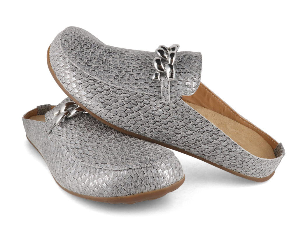 1 HAFLINGER-Women-Slippers-Pantino-T-silver-pine #farbe_Silber