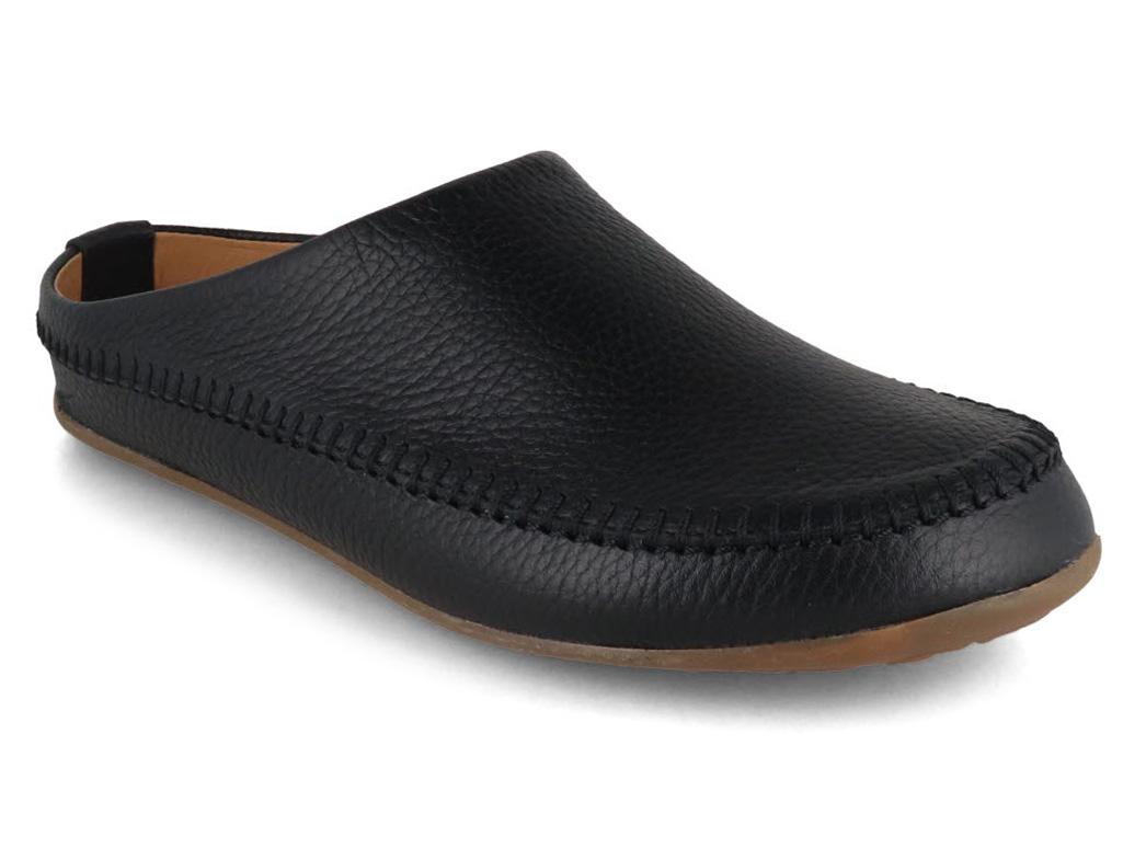 HAFLINGER-Women-Men-leather-Slippers-Everest-Softi-black #farbe_Black