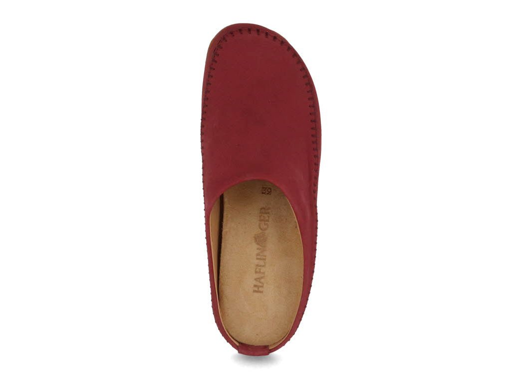1 HAFLINGER-Women-Men-leather-Slippers-Everest-Softi-port #farbe_Red
