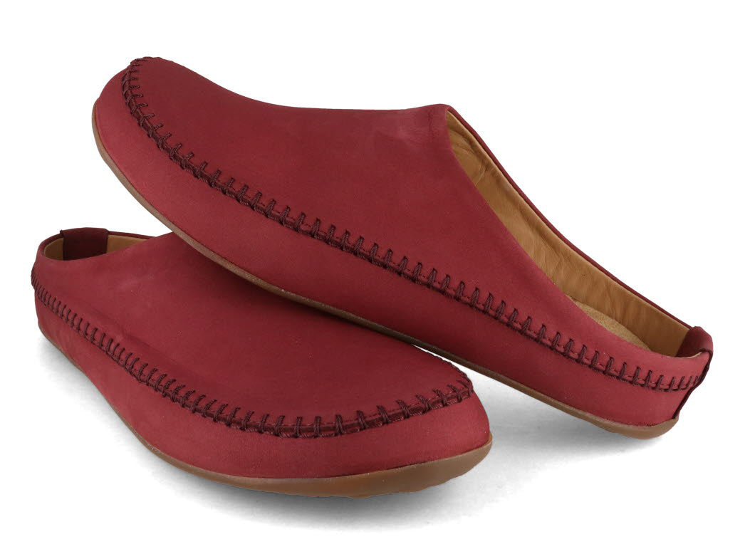 1 HAFLINGER-Women-Men-leather-Slippers-Everest-Softi-port #farbe_Red