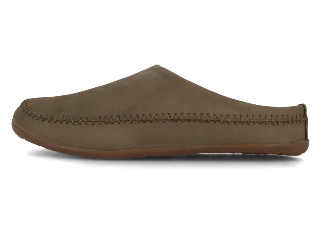 1 HAFLINGER-Women-Men-leather-Slippers-Everest-Softi-reed #farbe_Oliv