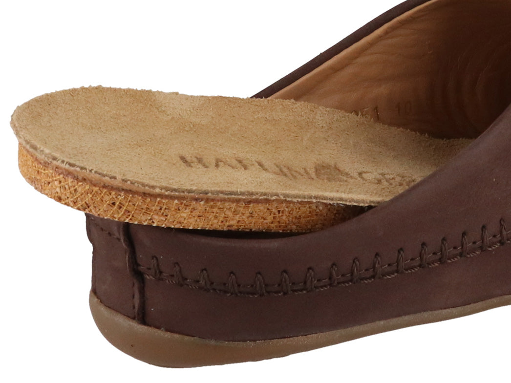 1 HAFLINGER-Women-Men-leather-Slippers-Everest-Softi-coffee #farbe_Brown
