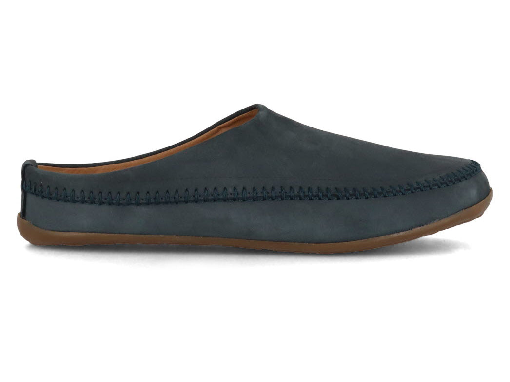 1 HAFLINGER-Women-Men-leather-Slippers-Everest-Softi-ocean #farbe_Blue