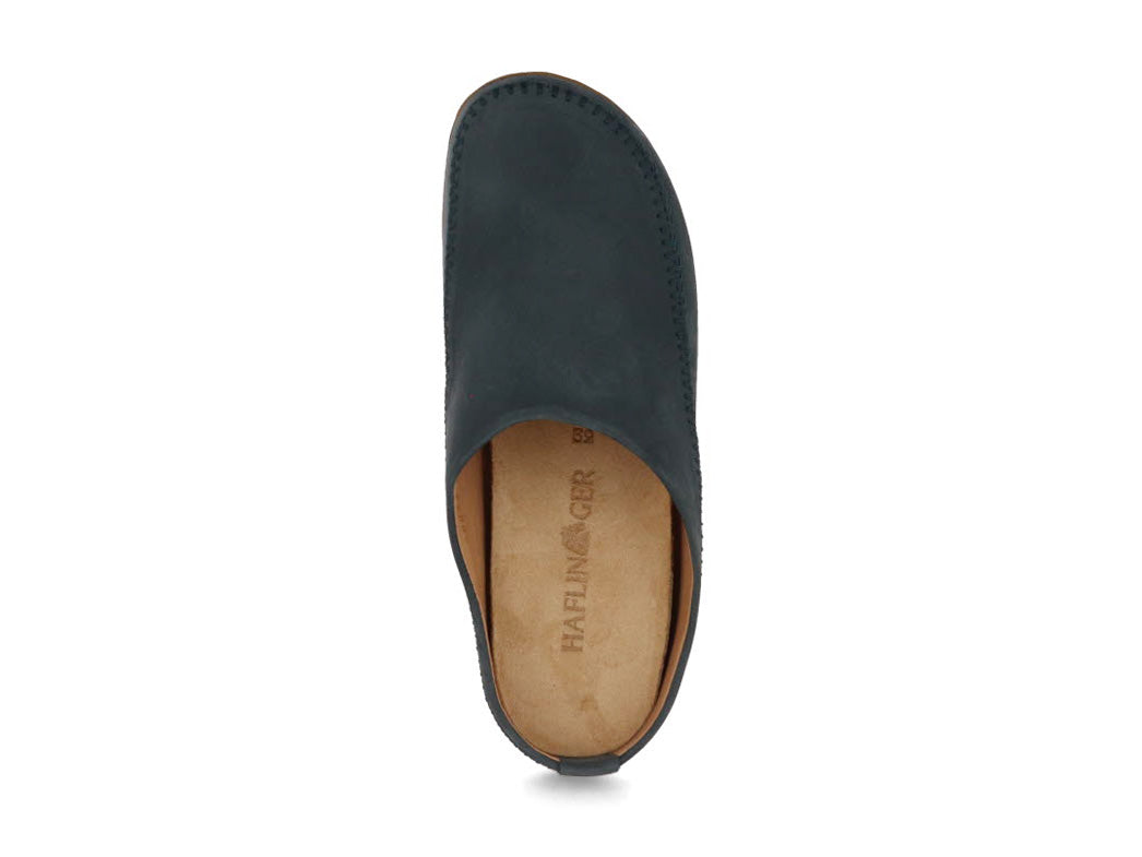 1 HAFLINGER-Women-Men-leather-Slippers-Everest-Softi-ocean #farbe_Blue