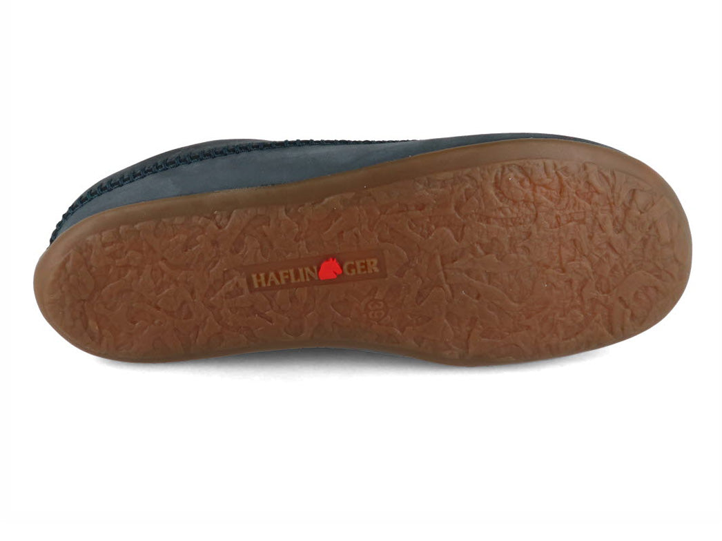 1 HAFLINGER-Women-Men-leather-Slippers-Everest-Softi-ocean #farbe_Blue