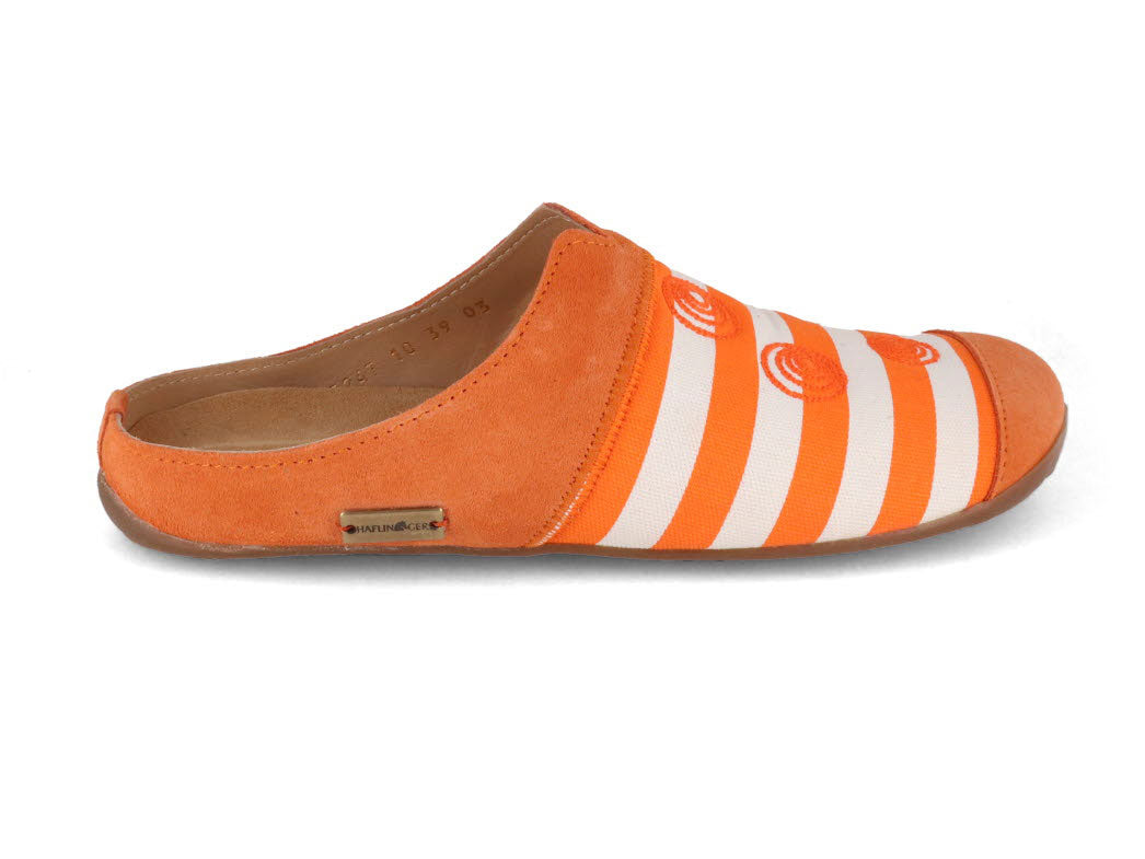 1 HAFLINGER-Summer-Slippers--Everest-Ring-orange #farbe_Orange