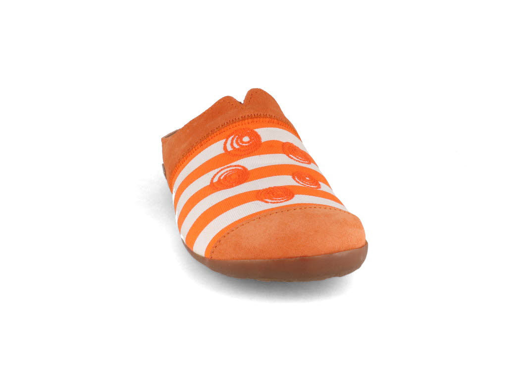 1 HAFLINGER-Summer-Slippers--Everest-Ring-orange #farbe_Orange