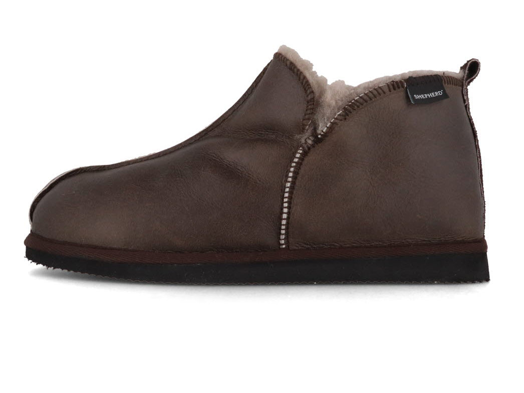 1 SHEPHERD-Men-Lambskin-Boots-Anton-stone-oiled-antique #farbe_Brown
