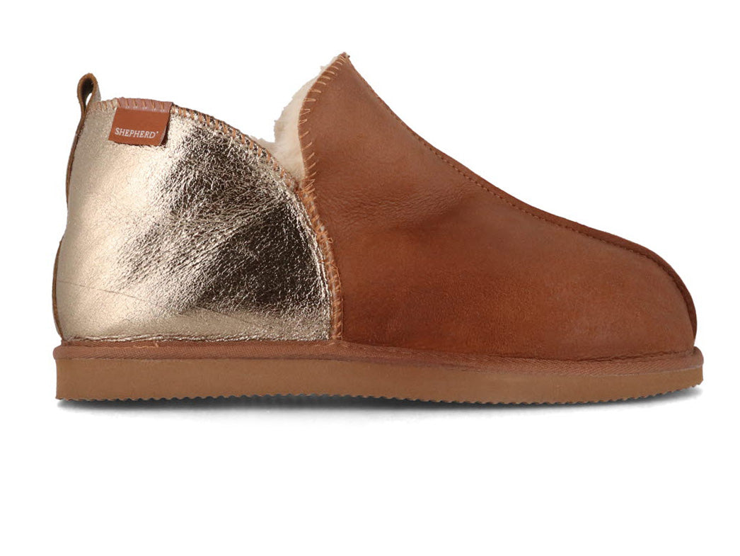 1 SHEPHERD-Women-Lambskin-Boots-Annie-cognac-gold #farbe_Brown