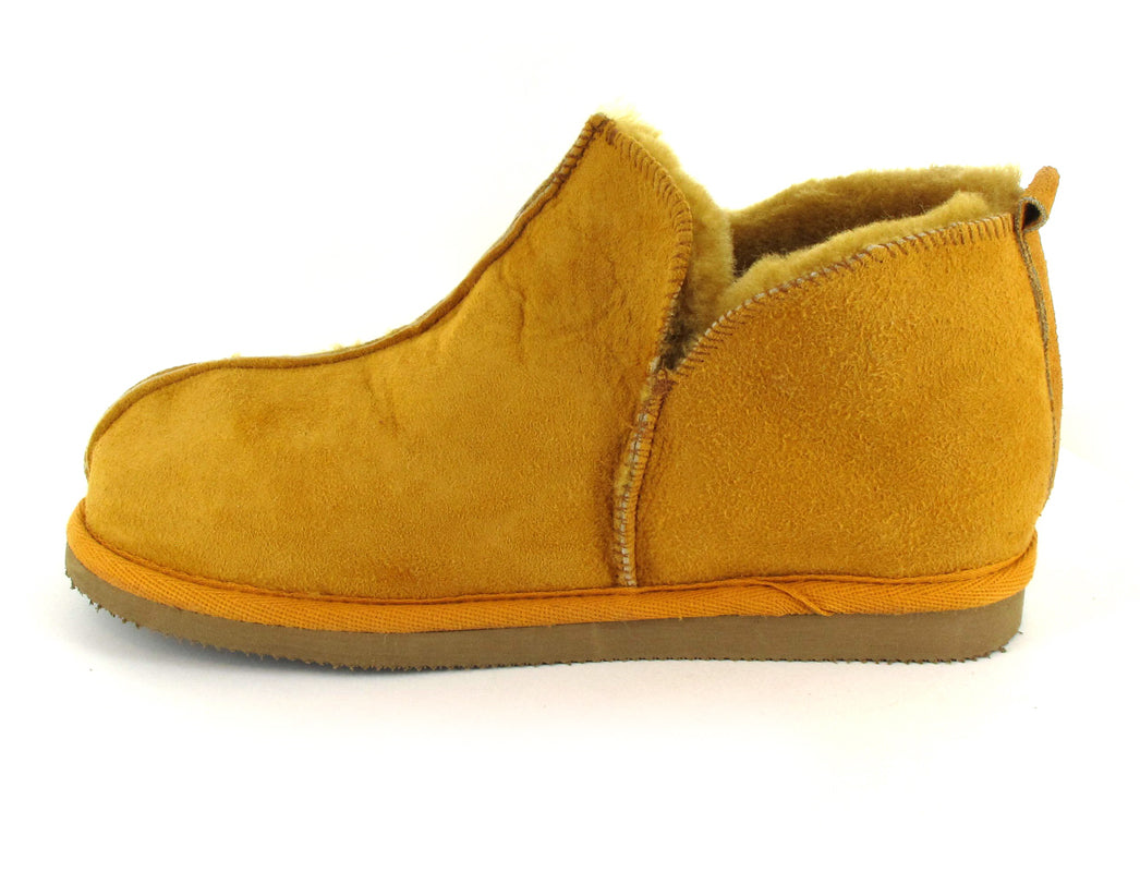 shepherd-annie-women's-shearling-booties #color_mustard/honey