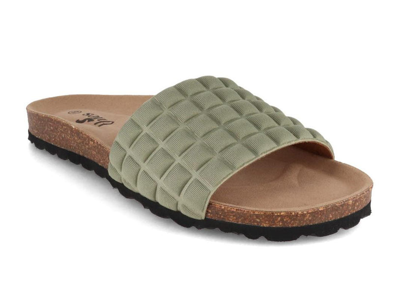 Thies-Women-Sandals-3D-structure-Eco-Pool-Pop-olive