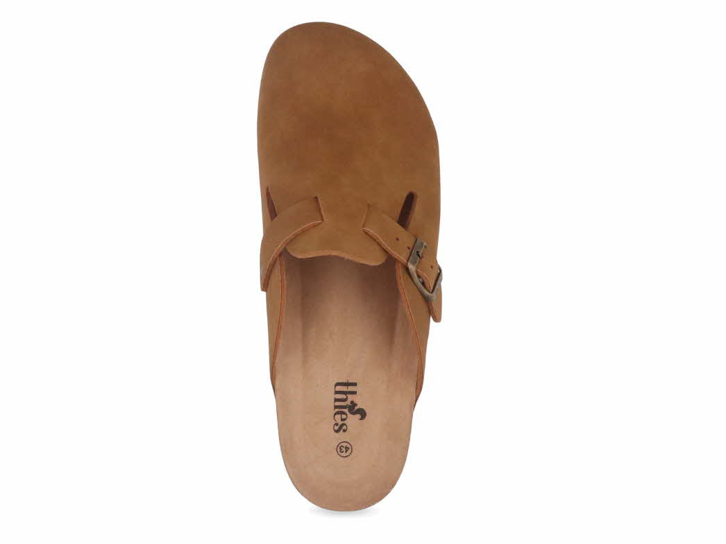 1 Thies-Mens-Clogs-Eco-Bio-cognac #farbe_Brown