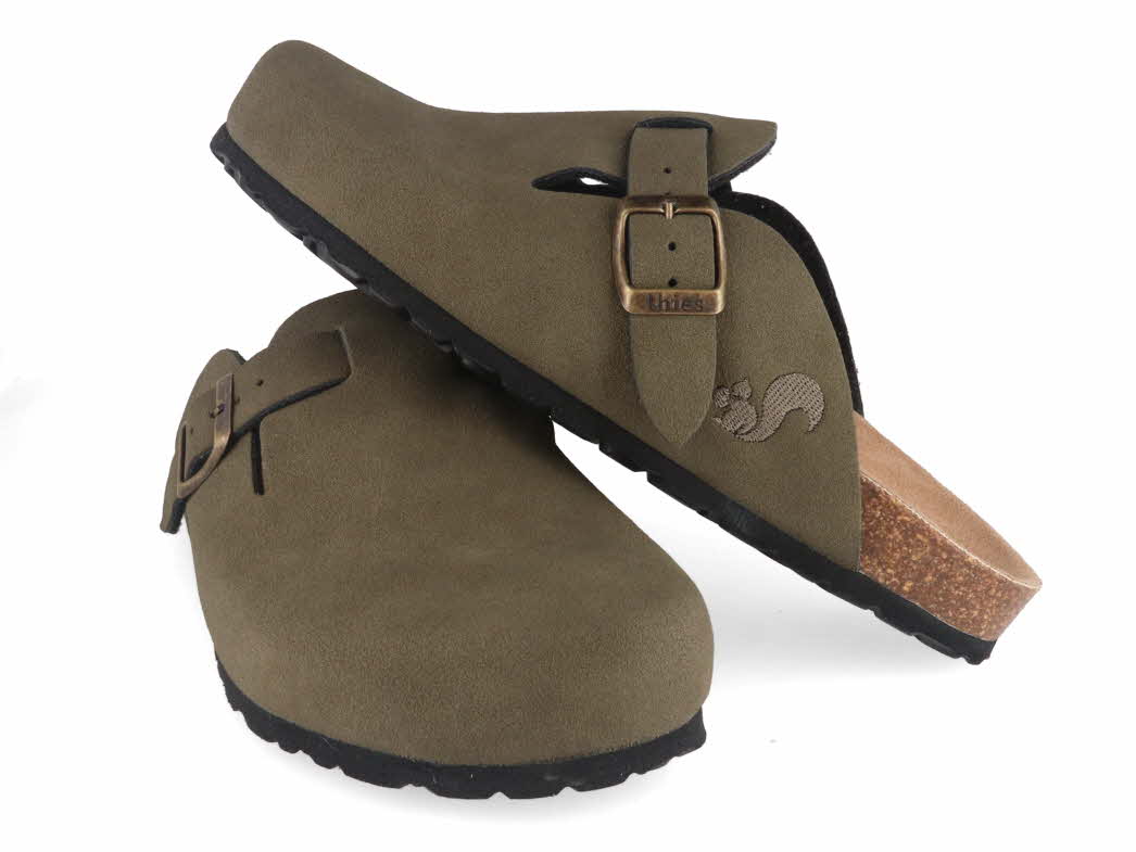 1 Thies-Women-Clogs-Eco-Bio-kaki #farbe_Green