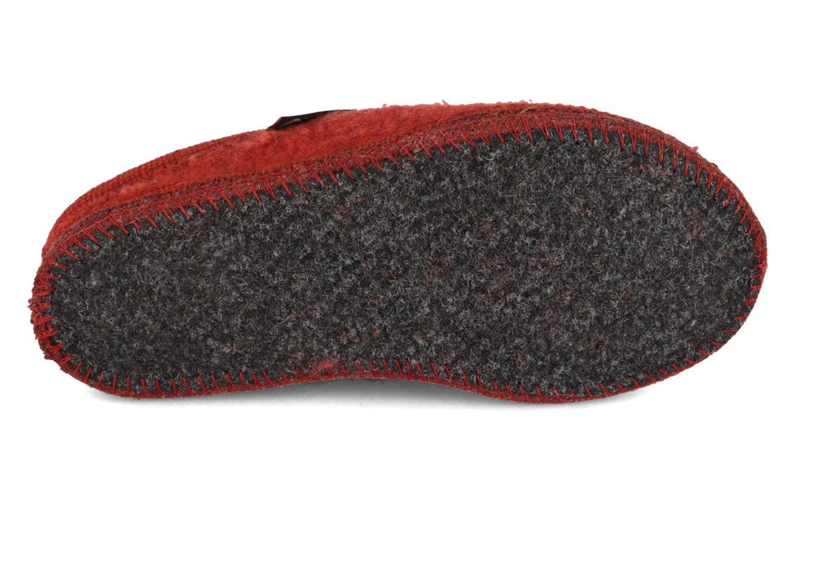 1 HAFLINGER-Slipper--Alaska-Terracotta #farbe_Orange