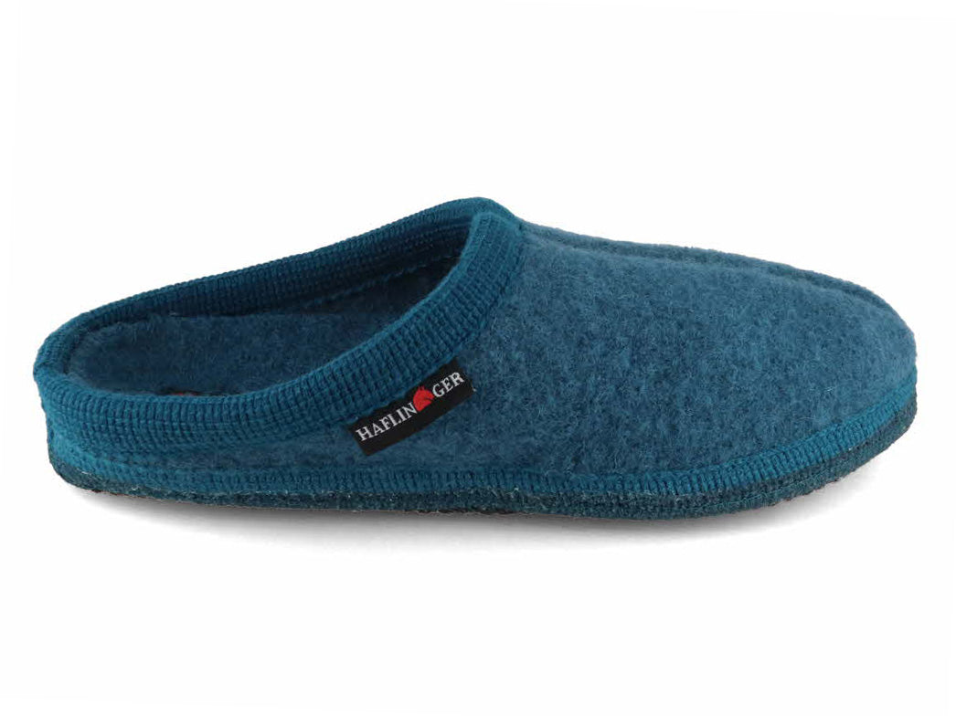 1 HAFLINGER-Men-Women-Felt-Slippers-Alaska-turquoise #farbe_Türkis