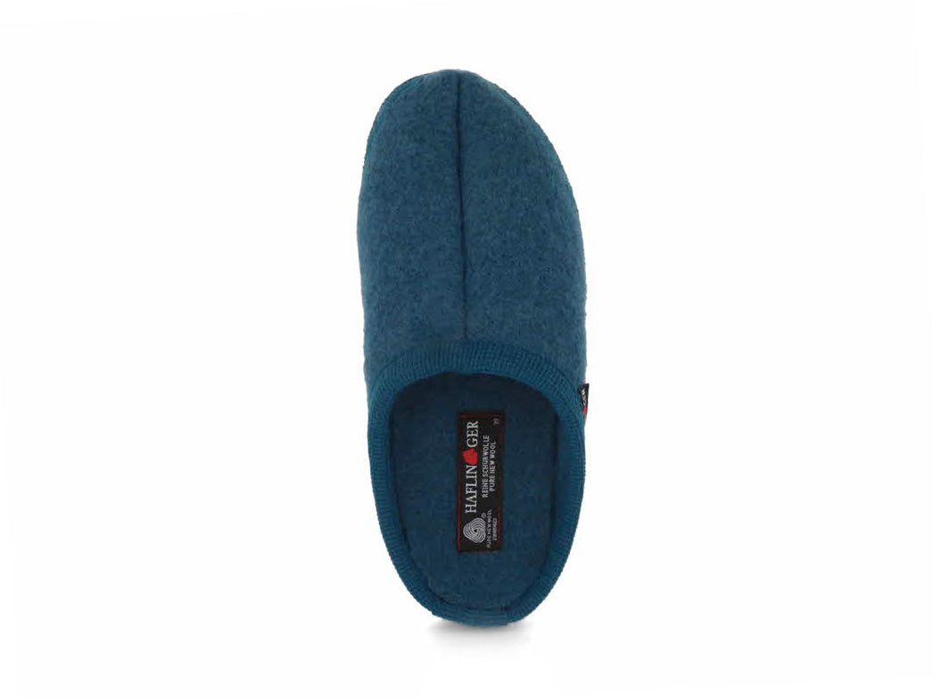 1 HAFLINGER-Men-Women-Felt-Slippers-Alaska-turquoise #farbe_Türkis