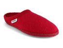 HAFLINGER-Slipper--CashmereWalk-Brick-Red