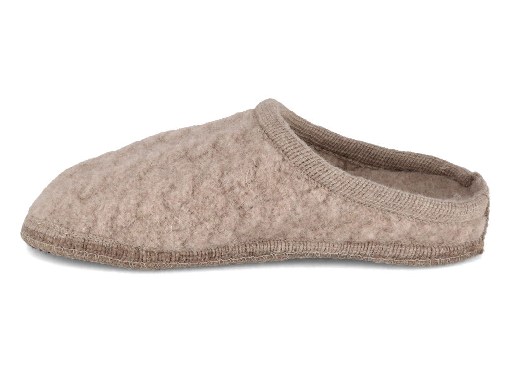 1 HAFLINGER-Slipper--Herzerl-Beige #farbe_Beige