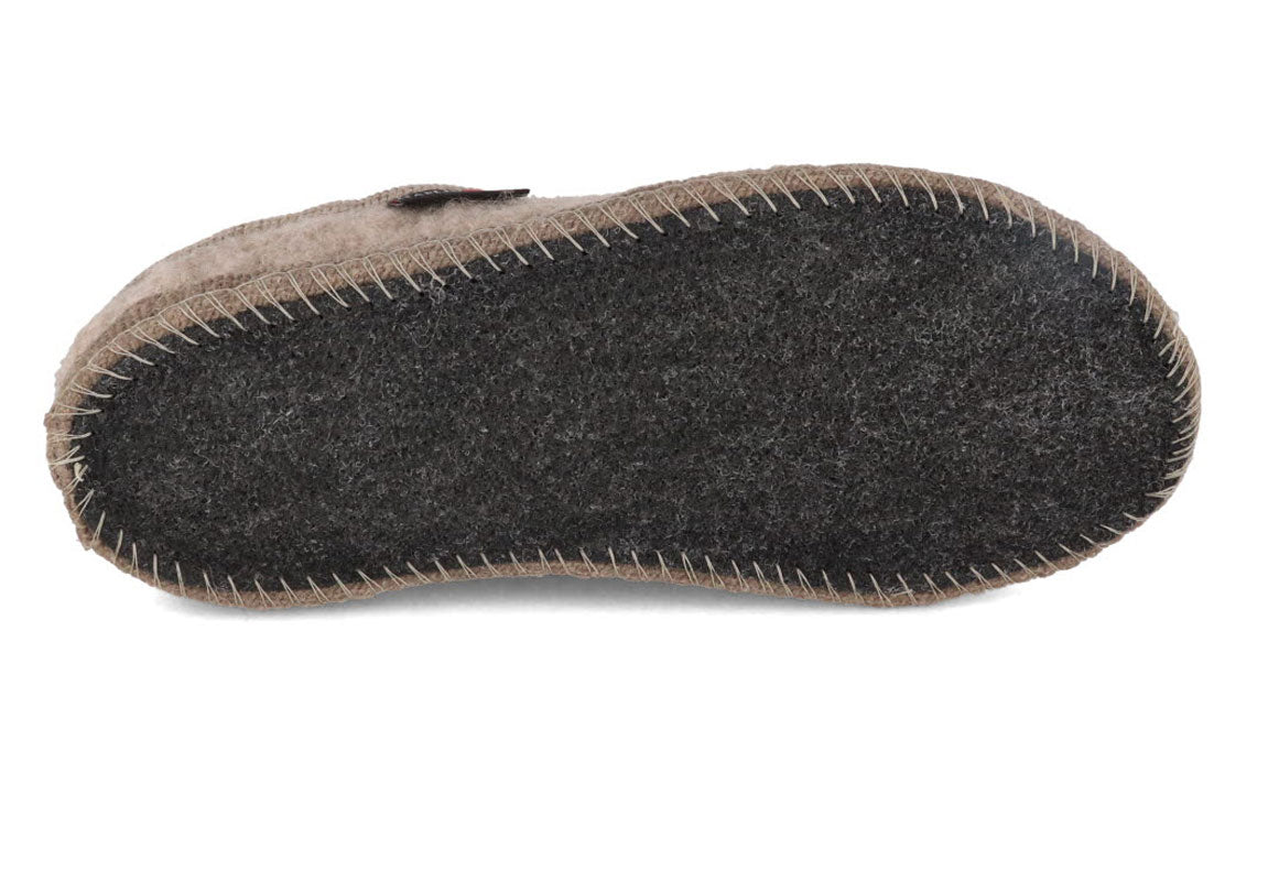 1 HAFLINGER-Slipper--Herzerl-Beige #farbe_Beige