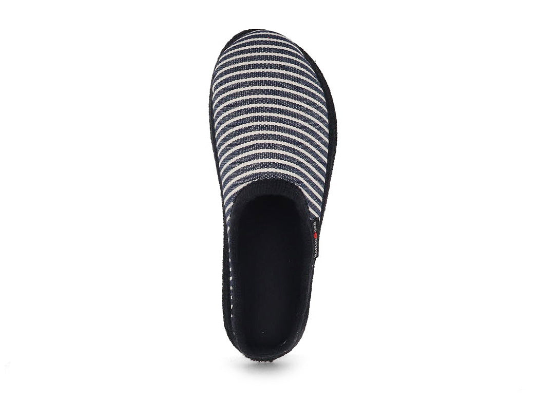 1 HAFLINGER-Men-Women-Cotton-Slippers-Cotty-Manacor-navy #farbe_Blue