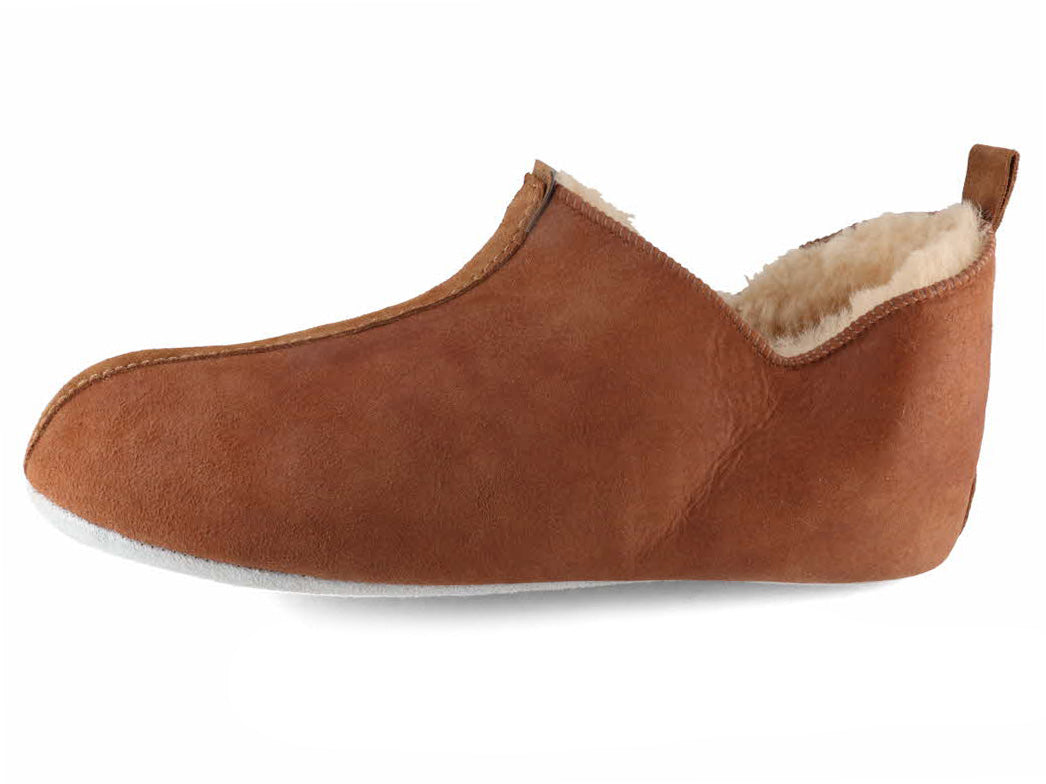 1 SHEPHERD-Men-Slippers-Henrik-antique-cognac #farbe_Brown