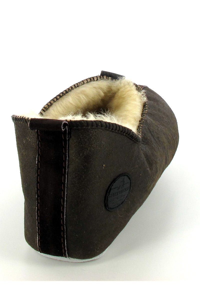 1 SHEPHERD-Mens-Sheepskin-Slippers--Henrik-OiledAntique #farbe_Brown