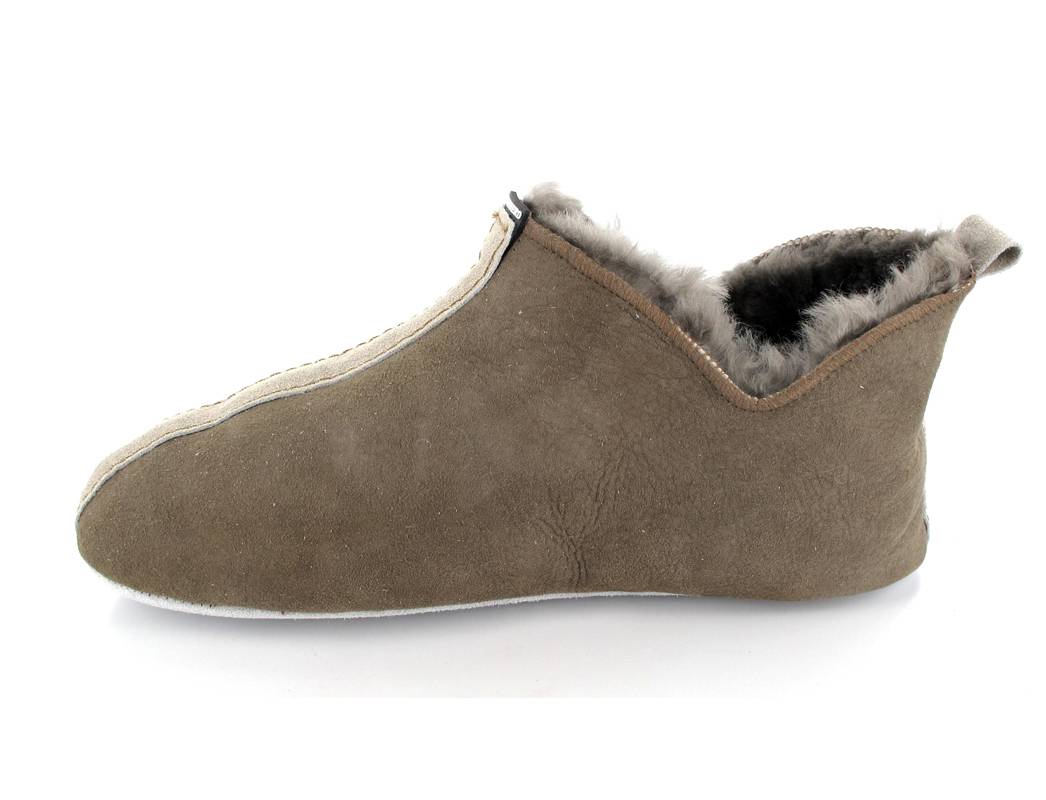 1 SHEPHERD-Womens-Sheepskin-Slippers--Lina-Stone #farbe_Beige