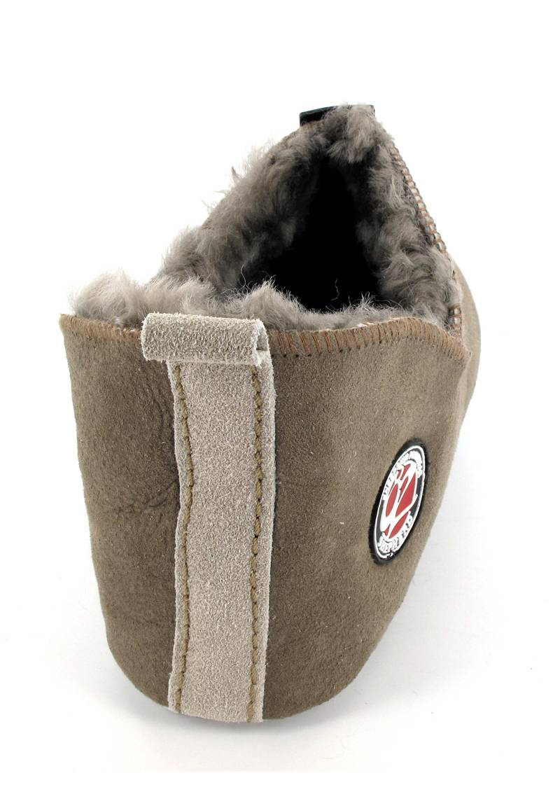 1 SHEPHERD-Womens-Sheepskin-Slippers--Lina-Stone #farbe_Beige