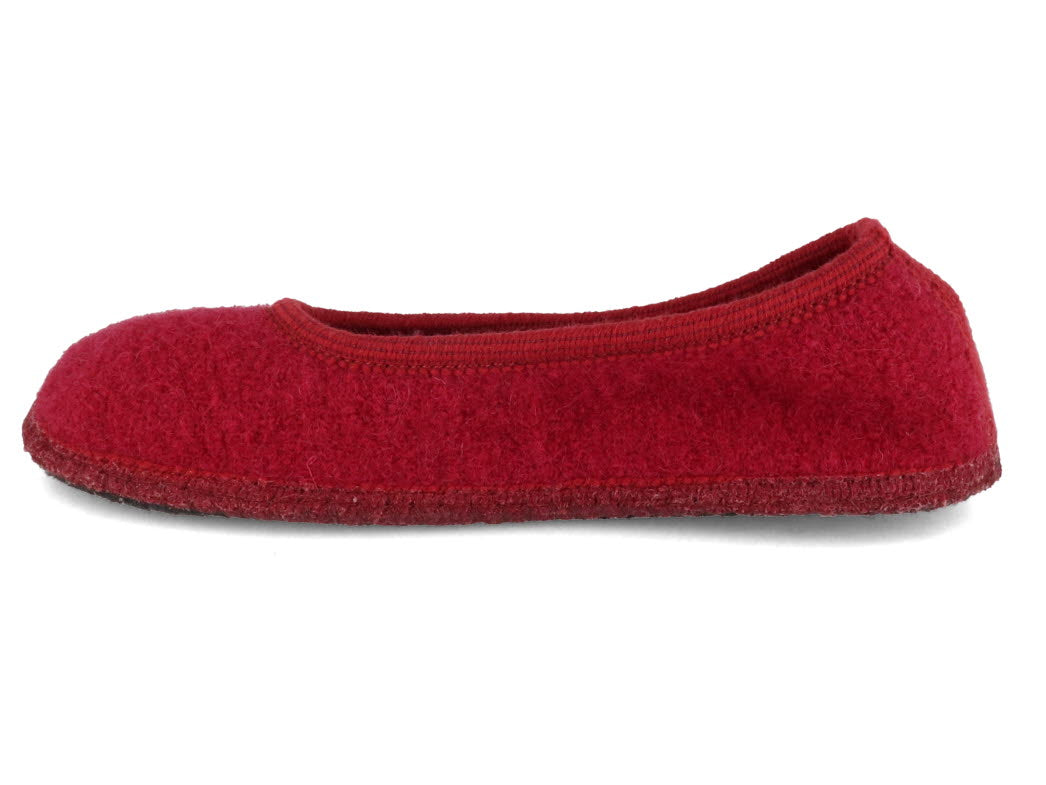 1 HAFLINGER-Ballerina-Slippers--Marina-Burgundy #farbe_Red