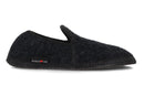 1 HAFLINGER-Women-Men-Closed-Heel-Boiled-Wool-Slippers-Loafer-graphite