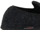 1 HAFLINGER-Women-Men-Closed-Heel-Boiled-Wool-Slippers-Loafer-graphite