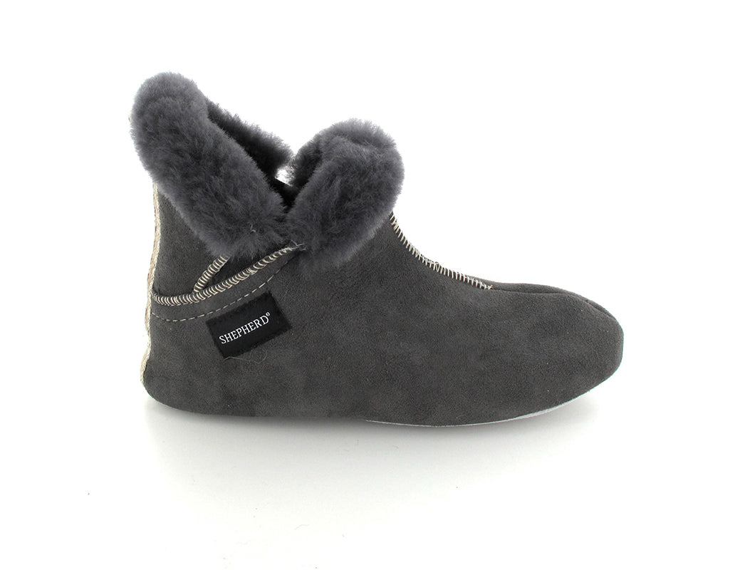 1 SHEPHERD-Womens-Sheepskin-Slipper-Boots--Mariette-Asphalt #farbe_Grey