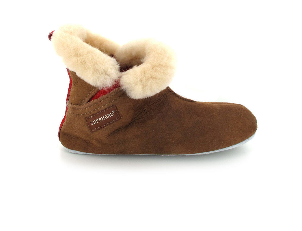 1 SHEPHERD-Womens-Sheepskin-Slipper-Boots--Mariette-AntiqueCognac #farbe_Brown