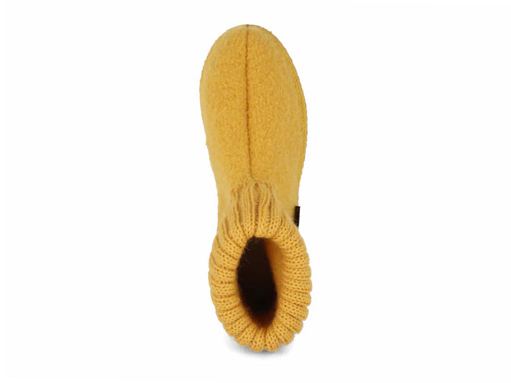 1 HAFLINGER-Womens-Slipper-Boot--Karl-sun #farbe_Yellow