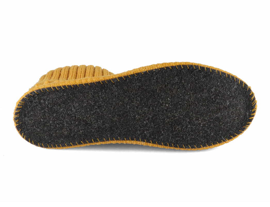 1 HAFLINGER-Womens-Slipper-Boot--Karl-sun #farbe_Yellow
