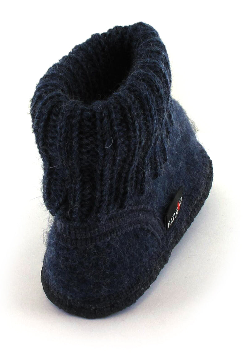 1 HAFLINGER-Slipper-Boot--Karl-Jeans #farbe_Blue