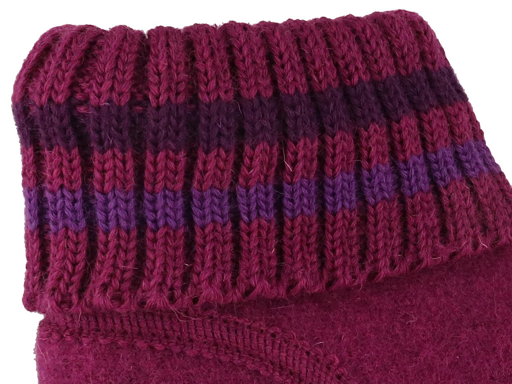 1 HAFLINGER-Women-Boiled-Wool-Slipper-Boots-Paul-mulberry #farbe_Rosa