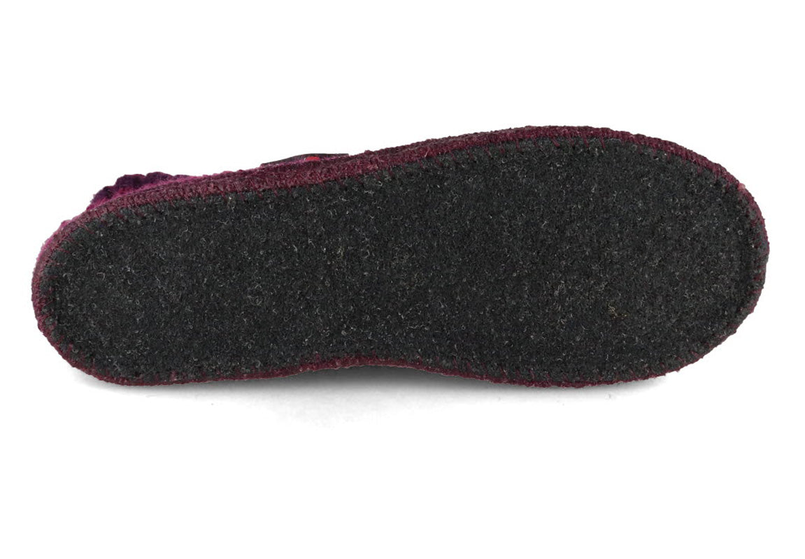 1 HAFLINGER-Women-Boiled-Wool-Slipper-Boots-Paul-mulberry #farbe_Rosa