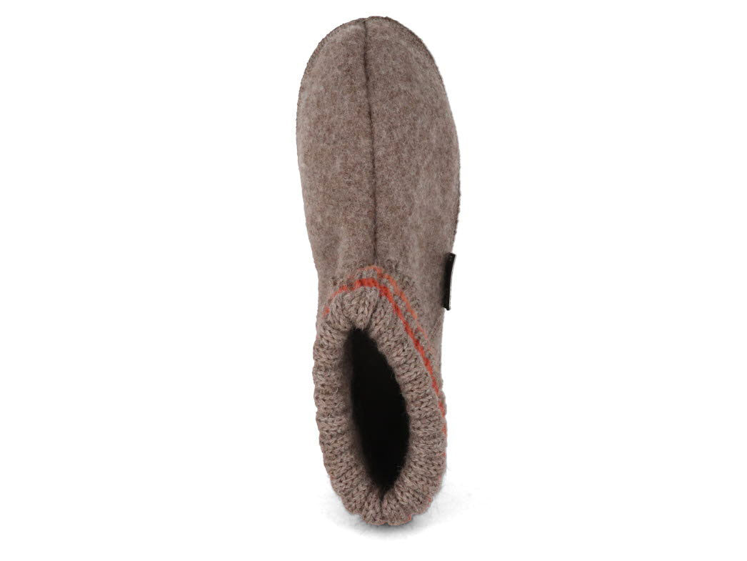 1 HAFLINGER-Slipper-Boot--Paul-Beige #farbe_Beige