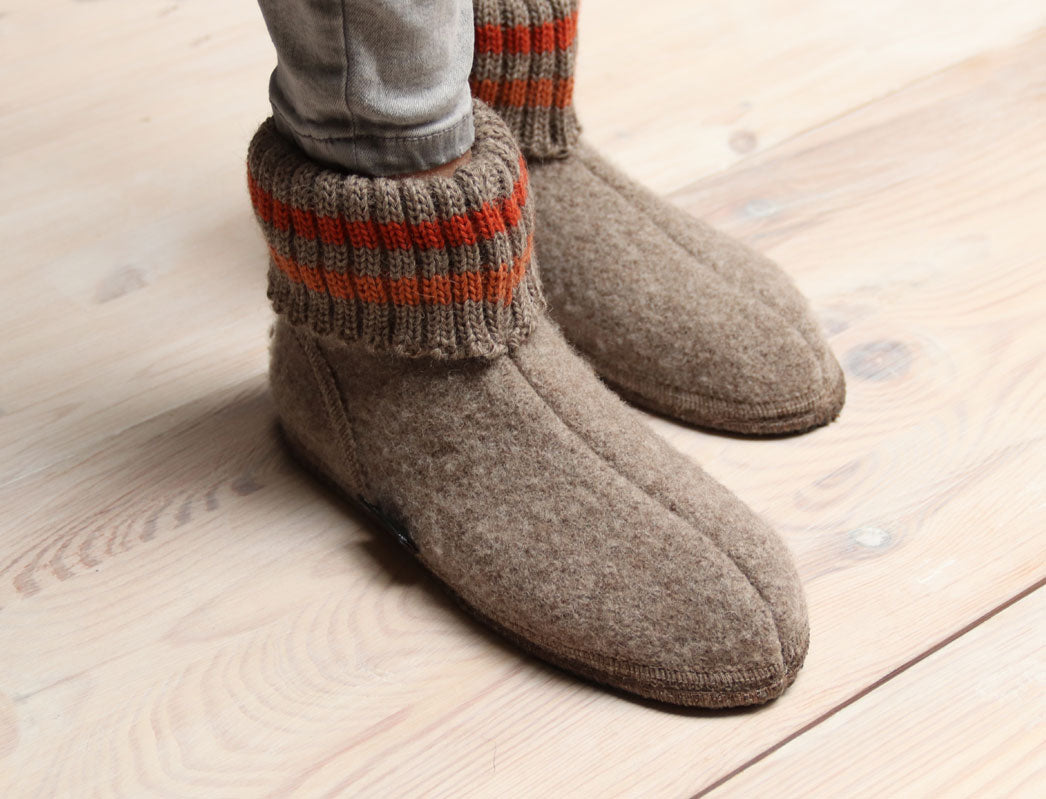 1 HAFLINGER-Slipper-Boot--Paul-Beige #farbe_Beige