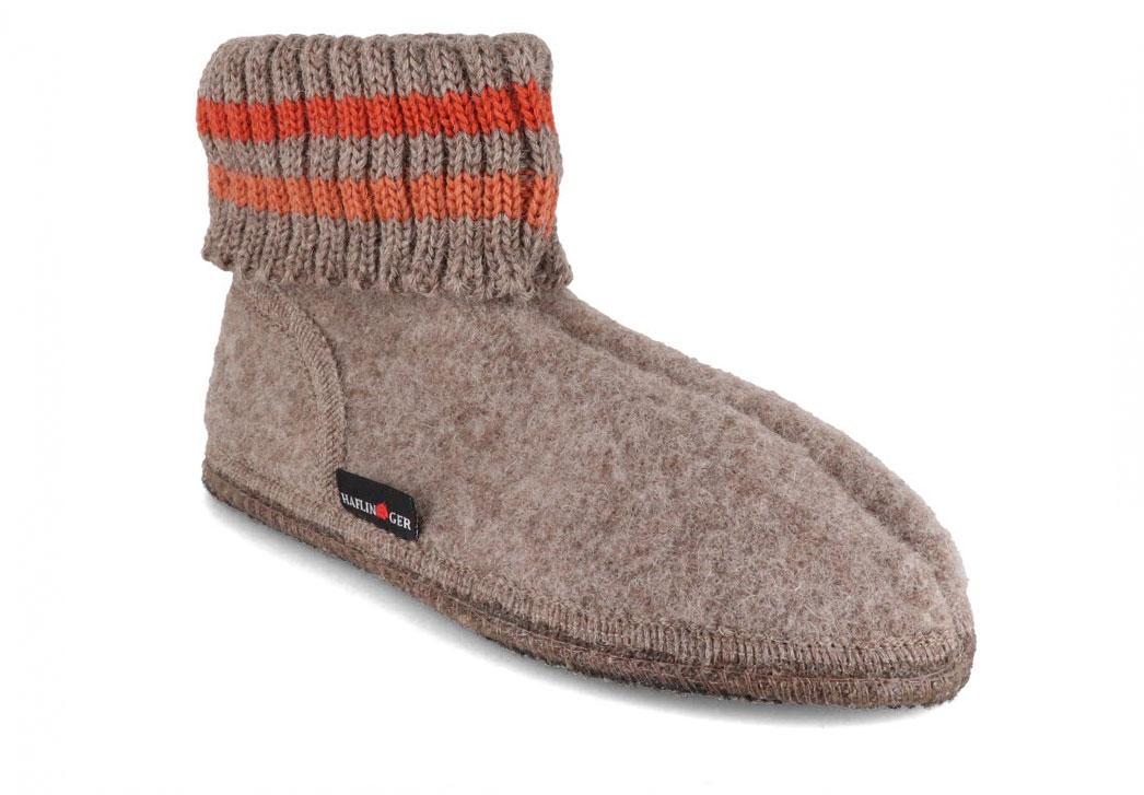 HAFLINGER-Slipper-Boot--Paul-Beige #farbe_Beige
