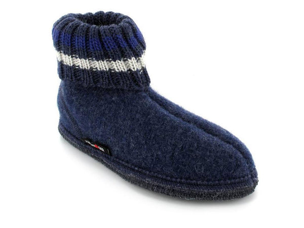 HAFLINGER-Kids-Slipper-Boots--Paul-Denim #farbe_Blue