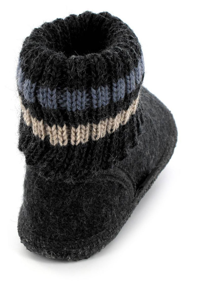 1 HAFLINGER-Slippers-Oversized--Paul-Graphite #farbe_Grey