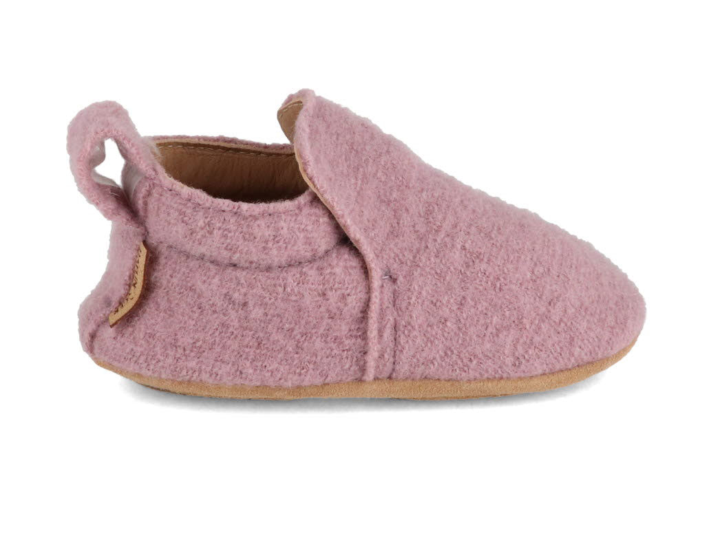 1 HAFLINGER-Baby-Slippers-Hafli-rosewood #farbe_Pink
